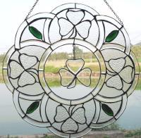 FLOWERING SHAMROCK WINDOW